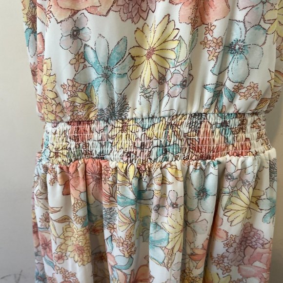 MAURICES | Women's Halter Floral Dress Size Medium - Picture 5 of 9